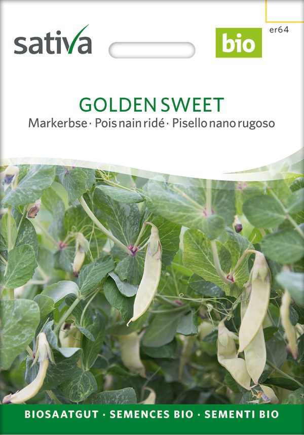 Golden Sweet Markerbse alte sorte bioverita pro specie rara samen bio saatgut sativa kompost&liebe kaufen online shop