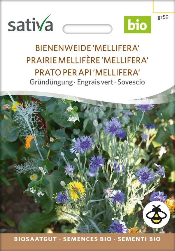 Bienenweide Mellifera Gründüngung samen bio saatgut sativa kompost&liebe kaufen online shop