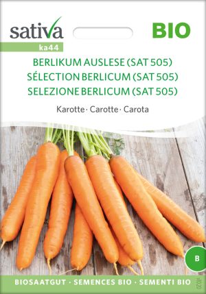 berlikum auslese alte sorte karotte möhre bioverita pro specie rara samen bio saatgut sativa kompost&liebe kaufen online shop