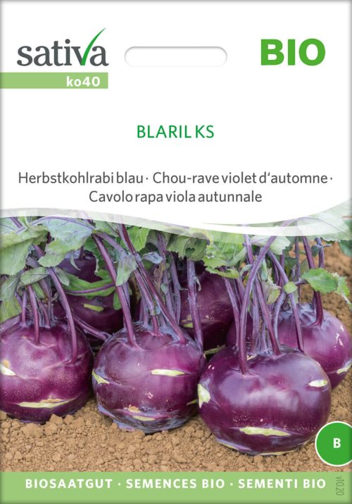 Blaril KS kohlrabi grün pro specie rara samen bio saatgut sativa kompost&liebe kaufen online shop