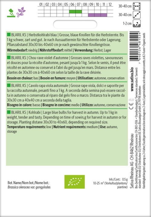 Kohlrabi rot ko40