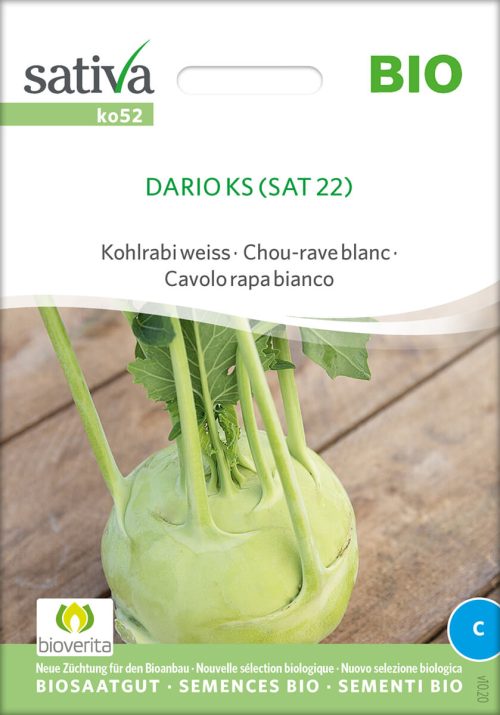 Dario KS kohlrabi grÃ¼n pro specie rara samen bio saatgut sativa kompost&liebe kaufen online shop