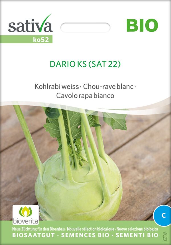 Dario KS kohlrabi grün pro specie rara samen bio saatgut sativa kompost&liebe kaufen online shop