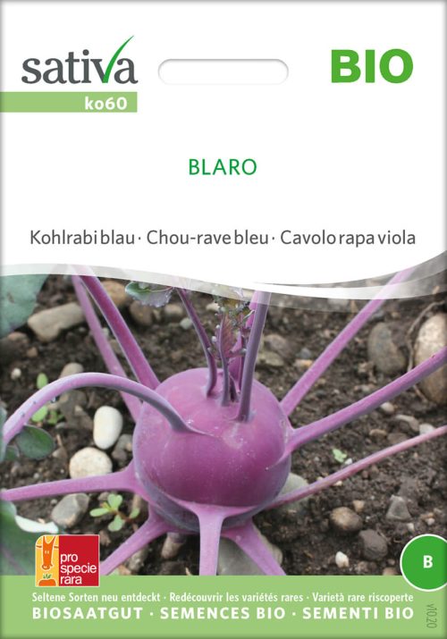 blaro kohlrabi rot pro specie rara samen bio saatgut sativa kompost&liebe kaufen online shop