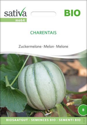 charentais Zuckermelone Cantaloupe zucchini alte sorte bioverita pro specie rara samen bio saatgut sativa kompost&liebe kaufen online shop