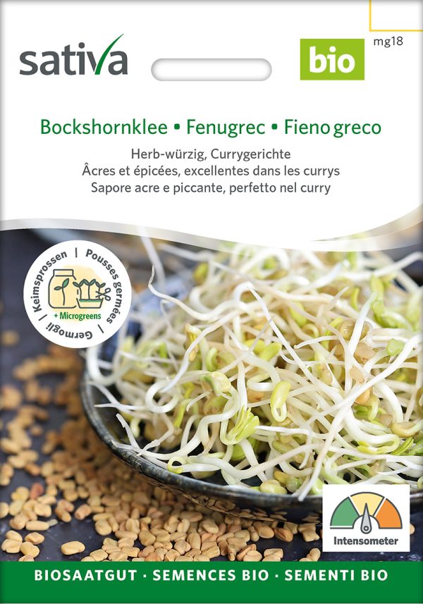 Bockshornklee Keimsprossen Keimsprossen Sprossen microgreens Keimsprossen Keimling Microgreen samen saatgut bio kaufen