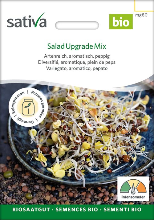 Salad Upgrade Mix Keimsprossen Sprossen microgreens Keimsprossen Keimling Microgreen samen saatgut bio kaufen