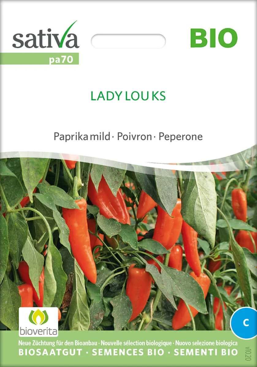 Lady Lou KS (prod 22/23) 1 lady lou ks paprika alte sorte bioverita pro specie rara samen bio saatgut sativa kompost&liebe kaufen online shop