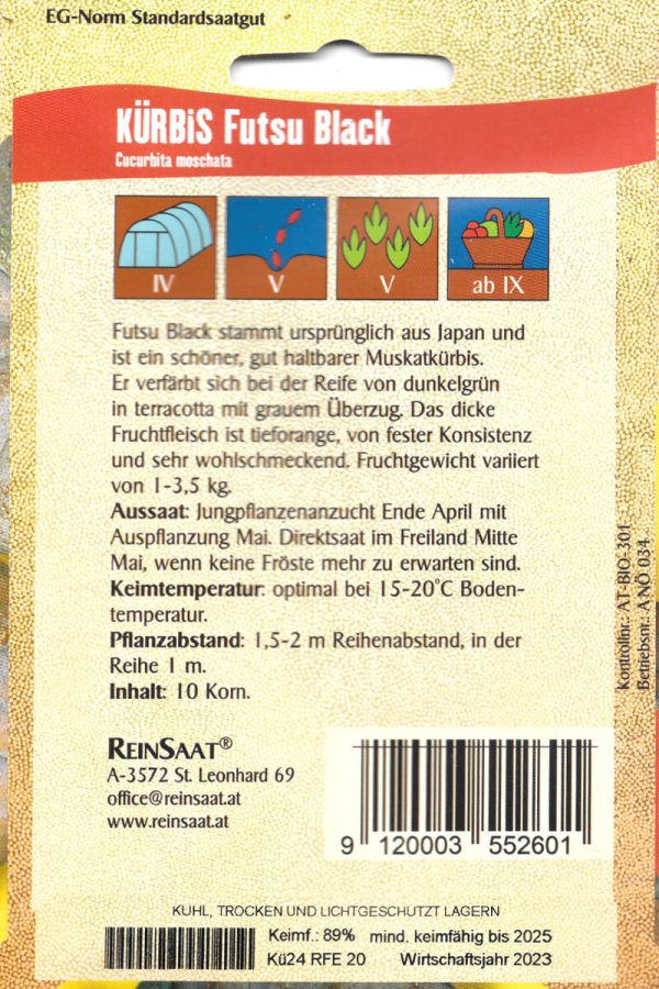 Best futsu black kürbis Reinsaat, bio Fleischtomate, balkon, buschtomate, snacktomate, Tomate samen saatgut culinaris freiland alte sorte kompost&liebe kaufen online shop bestellen