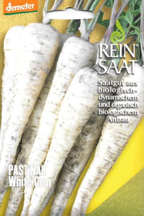 pastinake white gem Reinsaat, bio, samen saatgut culinaris freiland alte sorte kompost&liebe kaufen online shop bestellen