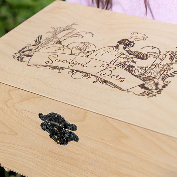 Saatgutkisten / Teekisten | XXL Saatgutboxen aus Holz