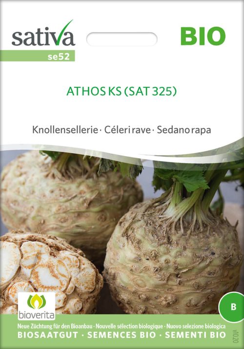 Athos KS knollensellerie auslese alte sorte karotte möhre bioverita pro specie rara samen bio saatgut sativa kompost&liebe kaufen online shop