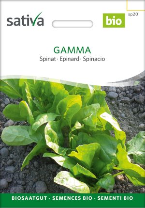Gamma | BIO Spinat von Sativa samen saatgut demeter kaufen kompost und liebe online shop