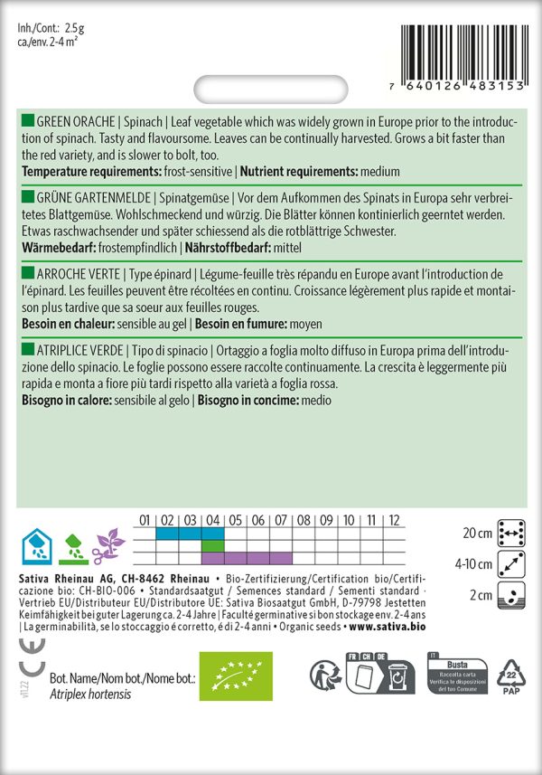 sp51 Sativa Rückseite