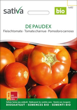 De Paudex bio Fleischtomate samenfest samen saatgut sativa freiland alte sorte bioverita prospeciepara kompost&liebe kaufen online shop Demeter bestellen