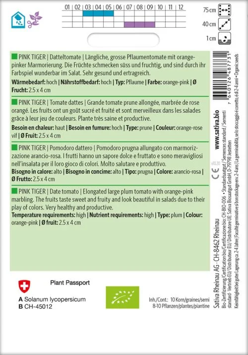pink tiger bio datteltomate tomate samen saatgut sativa freiland alte sorte bioverita pro specie rara samen bio saatgut sativa kompost&liebe kaufen online shop